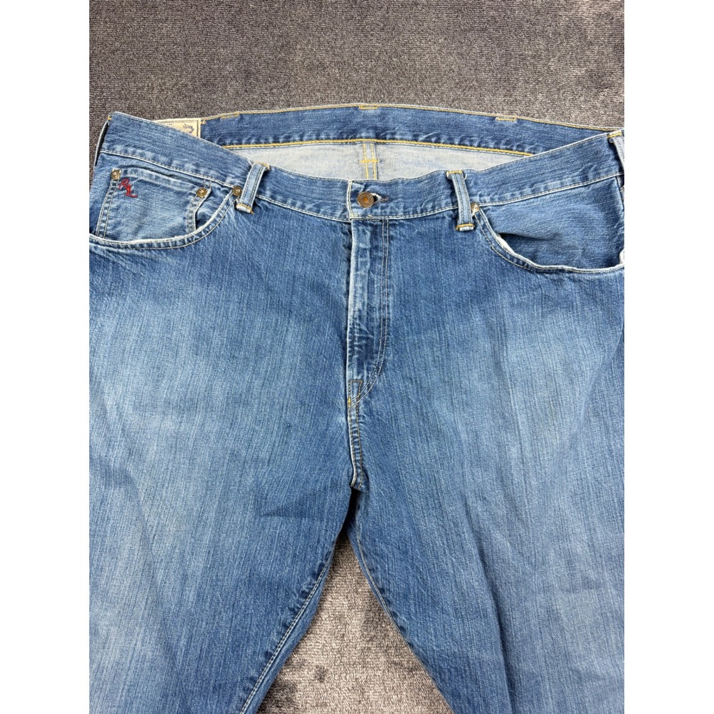 Polo Ralph Lauren Hampton Straight Leg Jeans Mens Blue Denim Dungarees 40x31